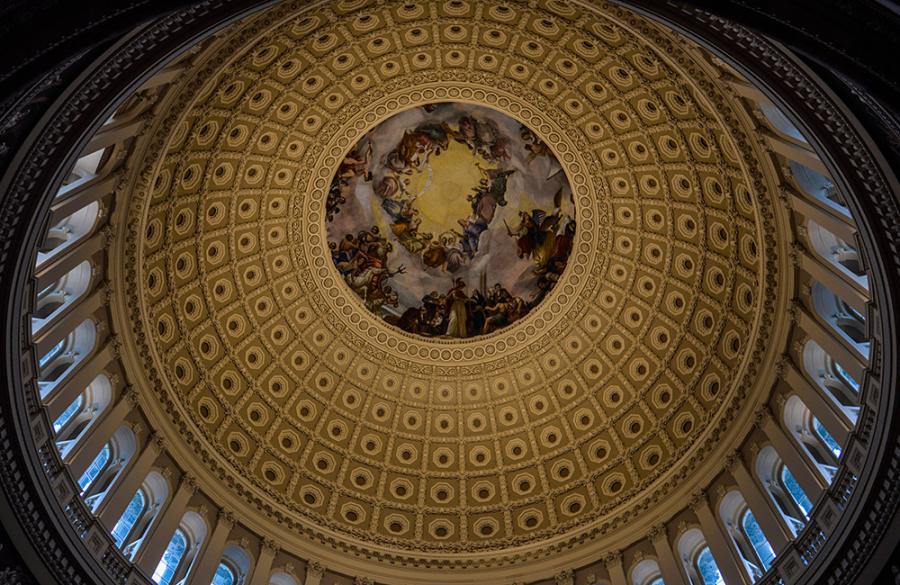 Capitol rotunda in DC